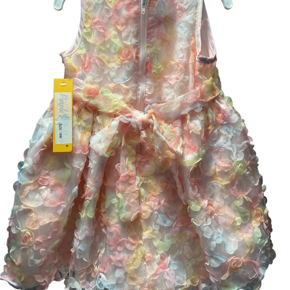 New Purple Rose Toddler Dress /Size 18 Months - Picture 2 of 2